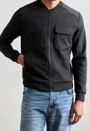 Sweatjacke - black