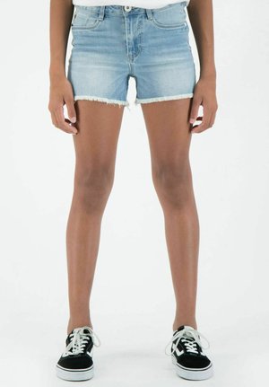 RIANNA - Jeansshort - stoned blue