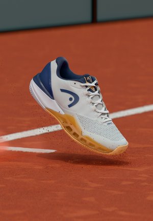 REVOLT PRO 5.0 CLAY - Tennisschoenen voor kleibanen - white/apricot