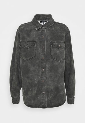 Overhemdblouse - black