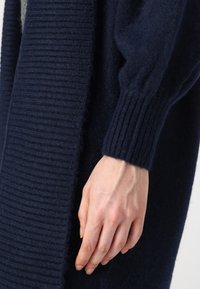 YAS YASJUVA LONG CARDIGAN - Jopica - navy blazer