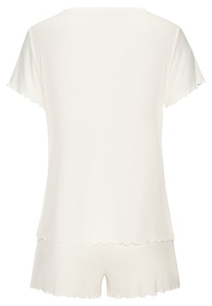 VIVANCE DREAMS BY LASCANA SHORTY SET - Komplet pižame - cream