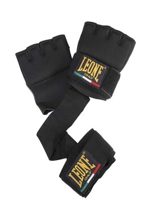 LEONE 1947, SOTTOGUANTI COL 01 - Guanti mezze dita - black