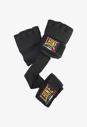 LEONE 1947, SOTTOGUANTI COL 01 - Guanti mezze dita - black