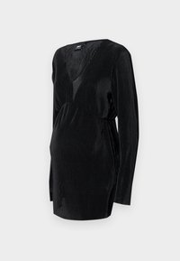 OLMSILAL V NECK - Langarmshirt - black