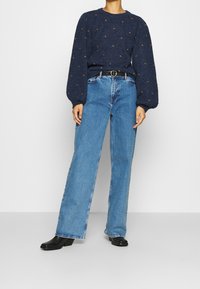 Gestuz Strickpullover - dark blue