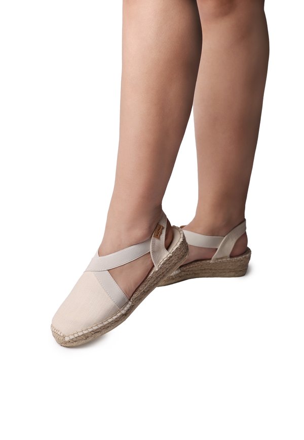 VERONA - Plateausandalette - cru