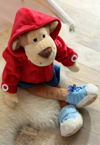 sigikid LERNHASE - Peluche - rot