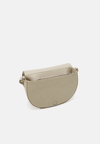 Calvin Klein DAILY SADDLE BAG MONO - Borsa a tracolla - stoney beige