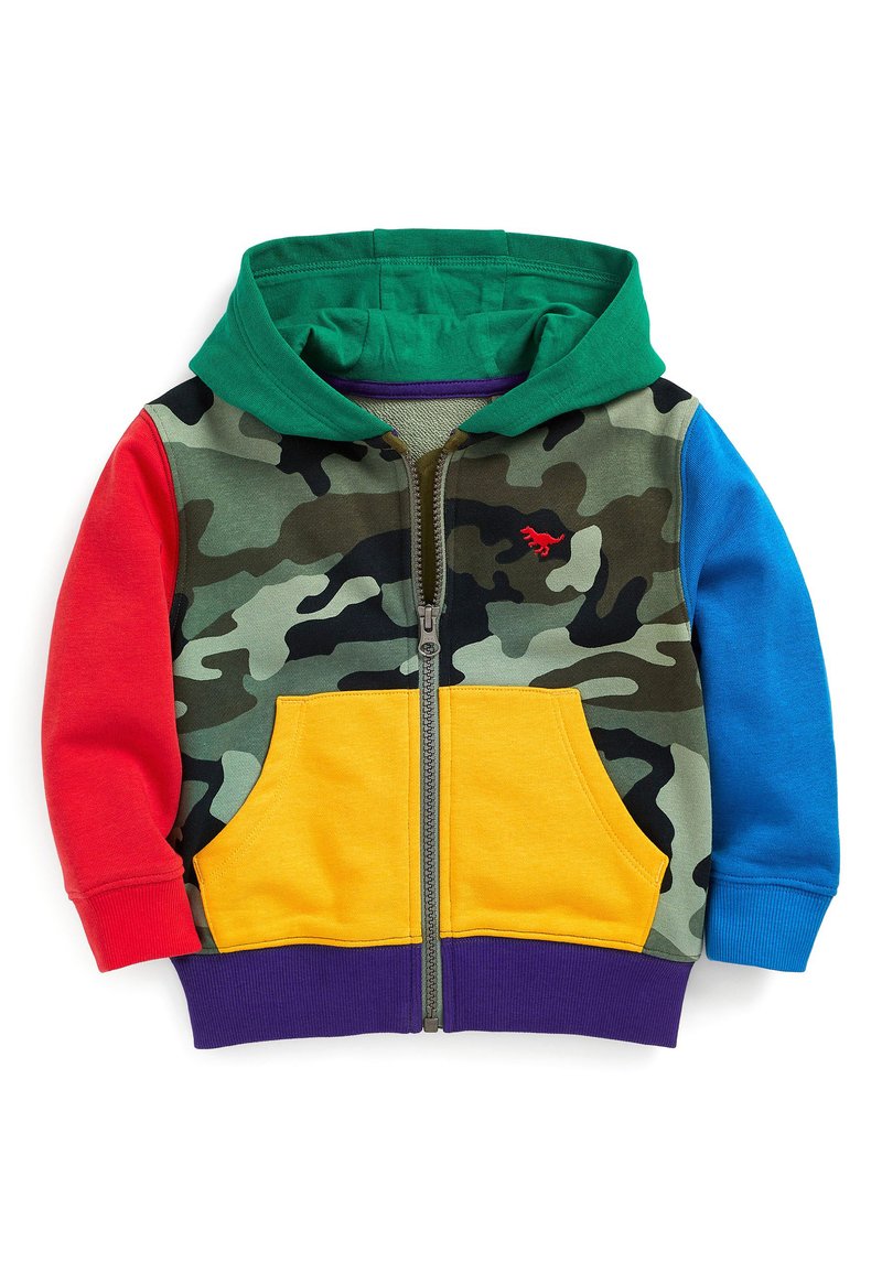 Kinder Pullover | Next COLOUR BLOCK Sweatjacke green/grün - WT12811 Kinder Pullover | Next COLOUR BLOCK Sweatjacke green/grün - WT12811