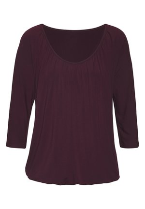 3/4 ARM - Top dugih rukava - aubergine