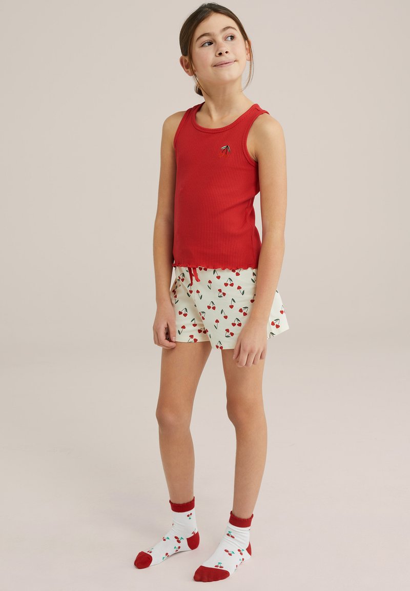 WE Fashion - SET - Pyjama - fire red, Vergroten