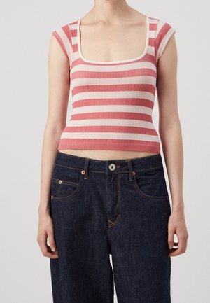 T-shirt con stampa - pink