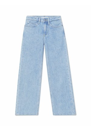 Jeans baggy - light marble blue