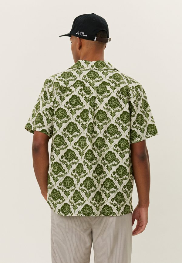 LESLEY FLOWER TILE SHIRT - Shirt2