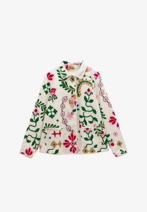 Joules, REGULAR FIT - EMBROIDERED ITEM JACKET . - Summer jacket - multi white