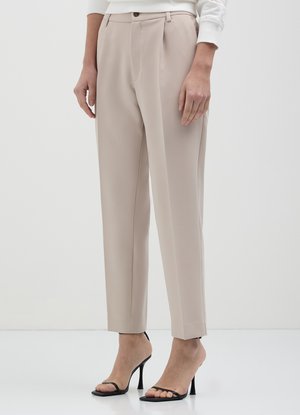 Calliope TINTA UNITA - Pantaloni - beige