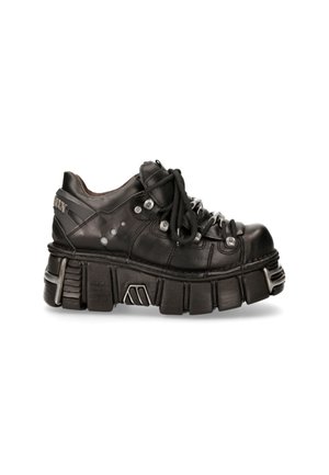 New Rock, SOCKEN UNISEX - Sportieve veterschoenen - schwarz