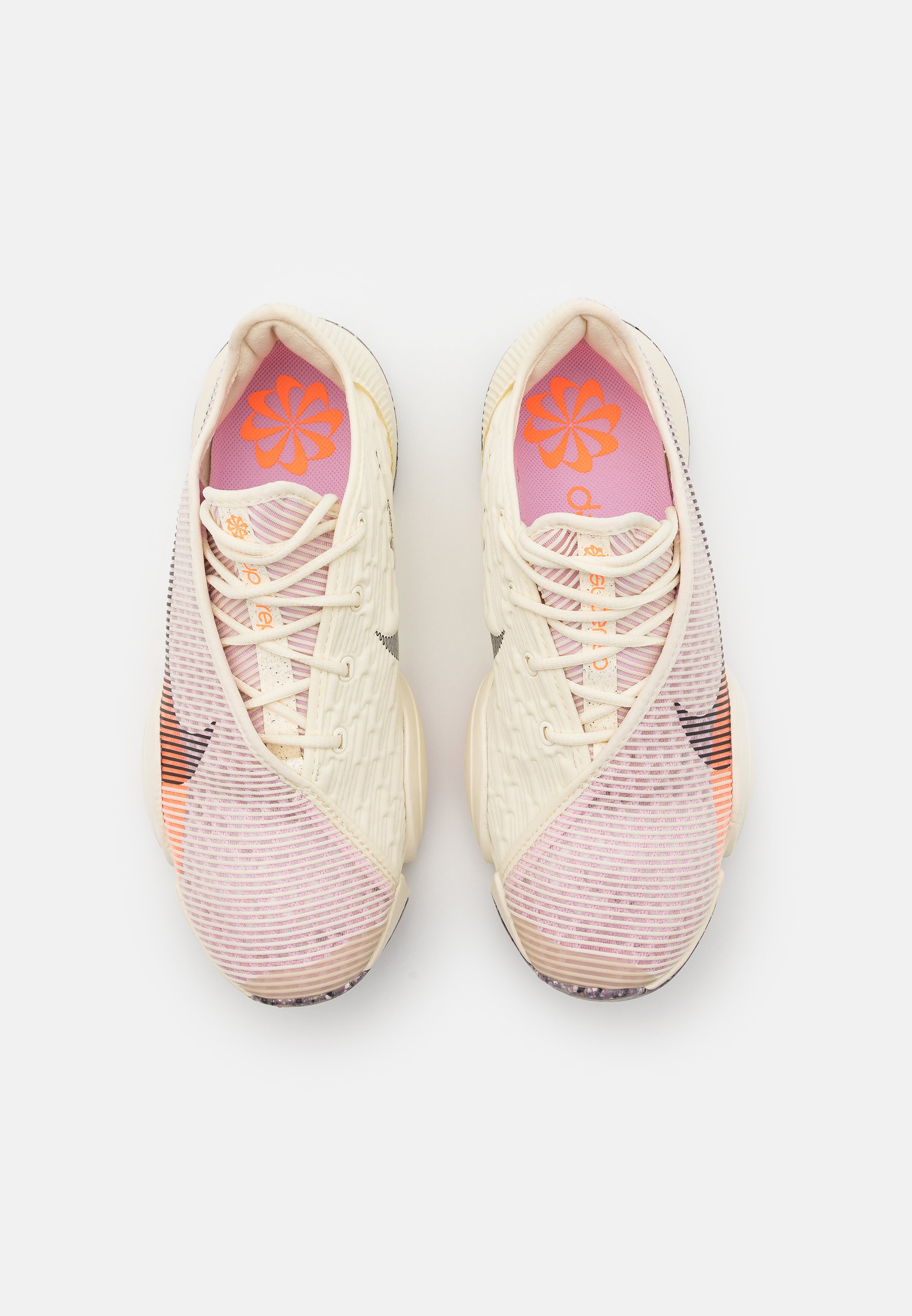 Nike Performance AIR ZOOM SUPERREP 2 - Zapatillas de entrenamiento -  coconut milk/black/light arctic pink/total orange/crimson bliss/beige -  Zalando.es