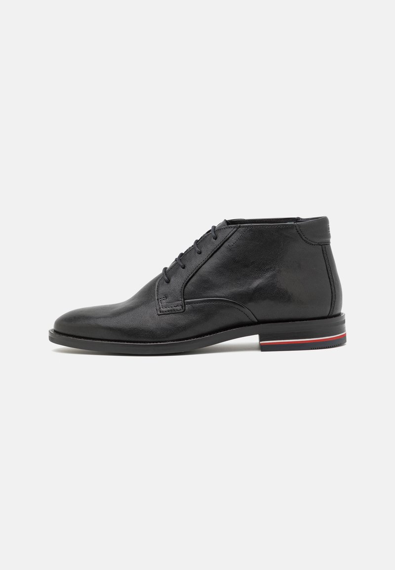 Tommy Hilfiger SIGNATURE BOOT Laceup ankle boots black Zalando.co.uk