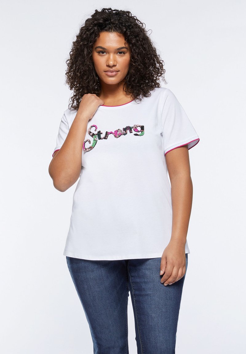 Fiorella Rubino T-shirt print wit