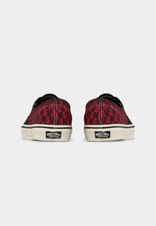 Vans AUTHENTIC - Trainers - black/racing red — foto 4
