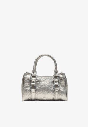 Stradivarius, SMALL BOWLING BAG - Sac à main - metallic grey