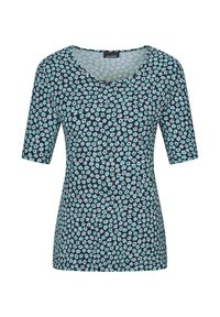 Unausgewählt, navy/light blue/turquoise patterned