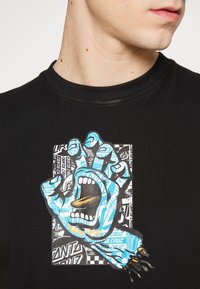 Santa Cruz FLIER HAND UNISEX - T-shirt estampada - black