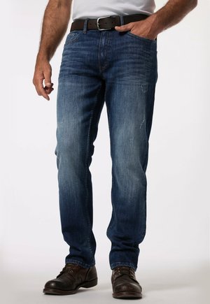 Straight leg jeans - dark blue denim
