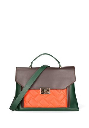 Diana&Co Handtas - dark green and red