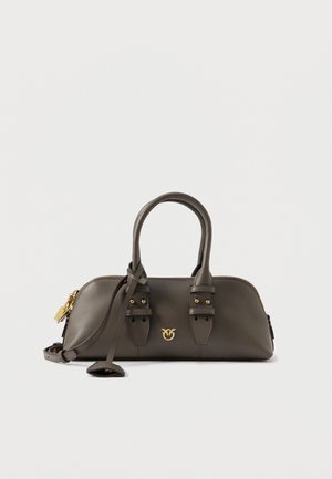 Pinko BOWLING BAG BAGUETTE - Rankinė - grigio asfalto/gold-coloured