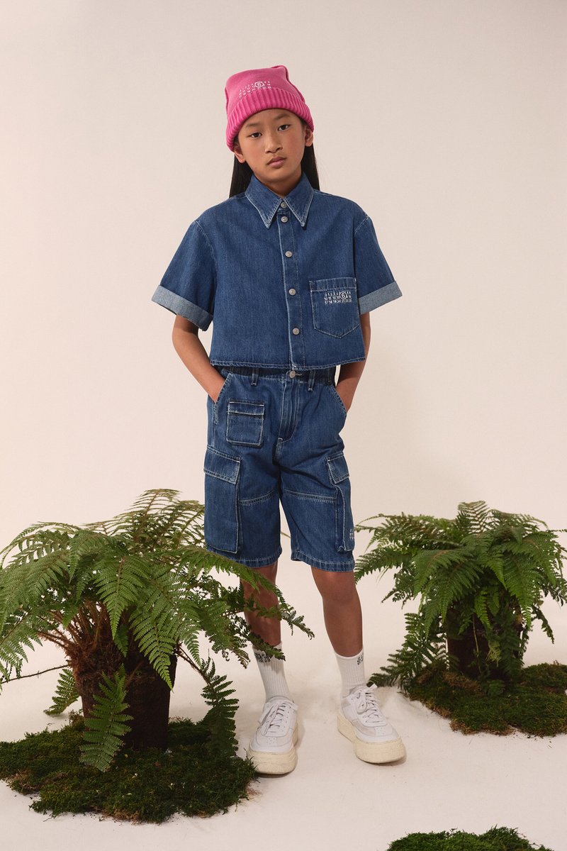 MM6 Maison Margiela - UNISEX - Overhemdblouse - blue denim, Vergroten