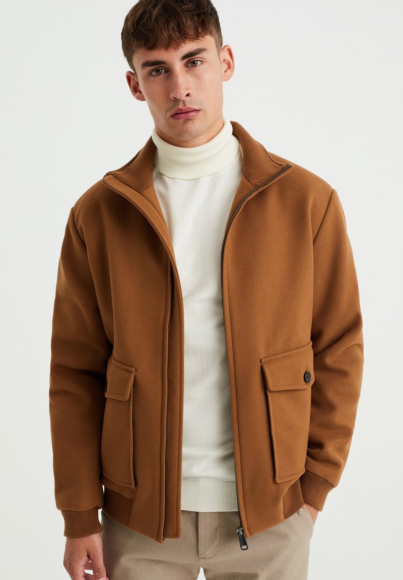 WE Fashion Kurtka przejściowa/brązowy Zalando.pl