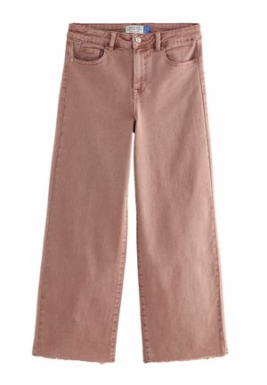 CROPPED WIDE LEG TALL - Flared jeans - rose pink