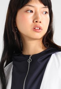 Urban Classics Summer jacket - navy/white/firered
