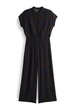 someday., MID RISE CROPPED ANIMAL PRINT - Jumpsuit - ocean
