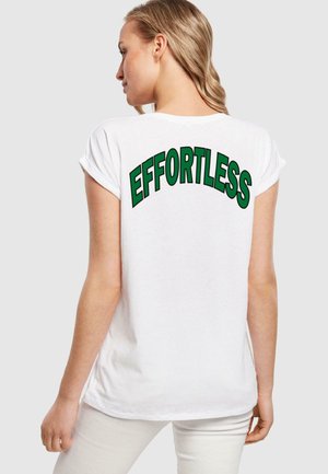 Merchcode ATTITUDE EXTENDED  - T-shirts med print - white