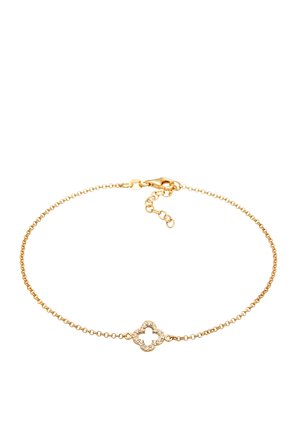 CLOVERLEAF BASIC - Fußkettchen - gold-coloured