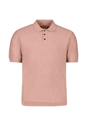 NO EXCESS, WITH BUTTONS - Poloshirt - light mauve