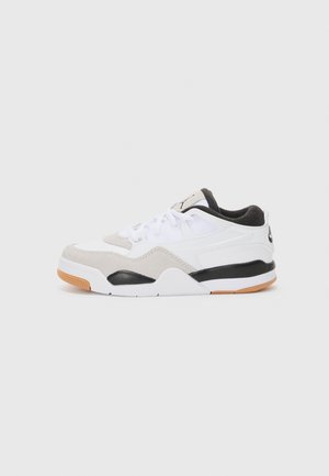 JORDAN 4 RM - Matalavartiset tennarit - white/black/neutral grey/brown