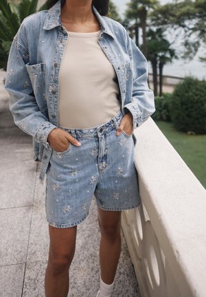 Kaffe, Short en jean - blue denim