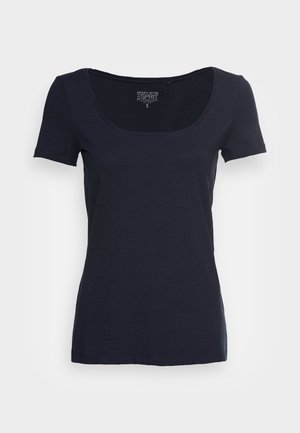 Jednoduché triko - navy
