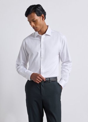 Calliope, CAMICIA FANTASIA - Formal shirt - bianco ottico