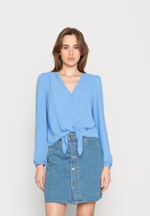 ONLMETTE BUTTON KNOT - Blůza - ultramarine