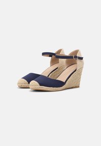 Anna Field Wide Fit Lodičky na klínu - blue