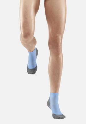 CEP LIGHT MERINO HIKING COMPRESSION SOCKS LOW CUT WOMEN - MADE IN GERMANY - Socks - light blue