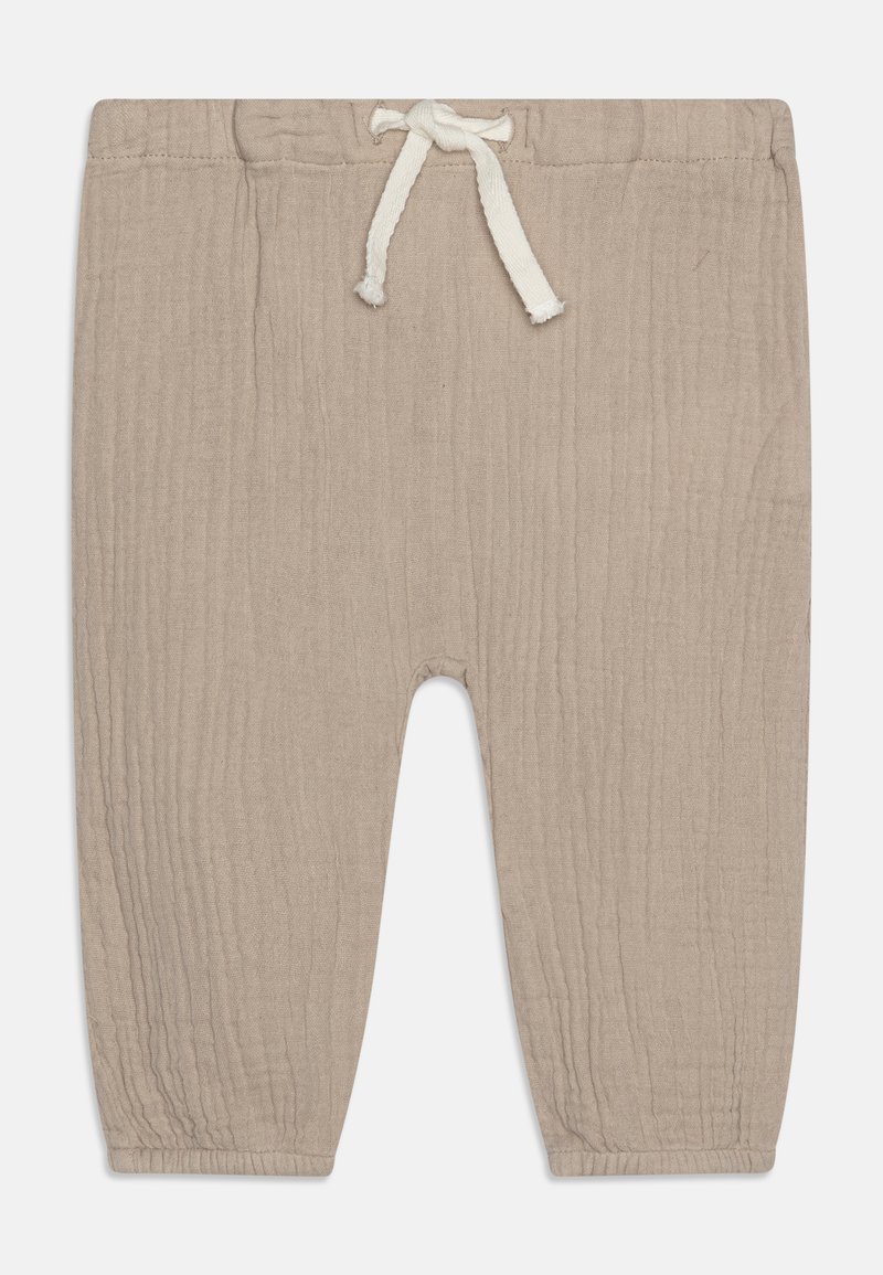 Name it - NBNOSAFI PANT UNISEX - Stoffhose - beige, Vergrößern