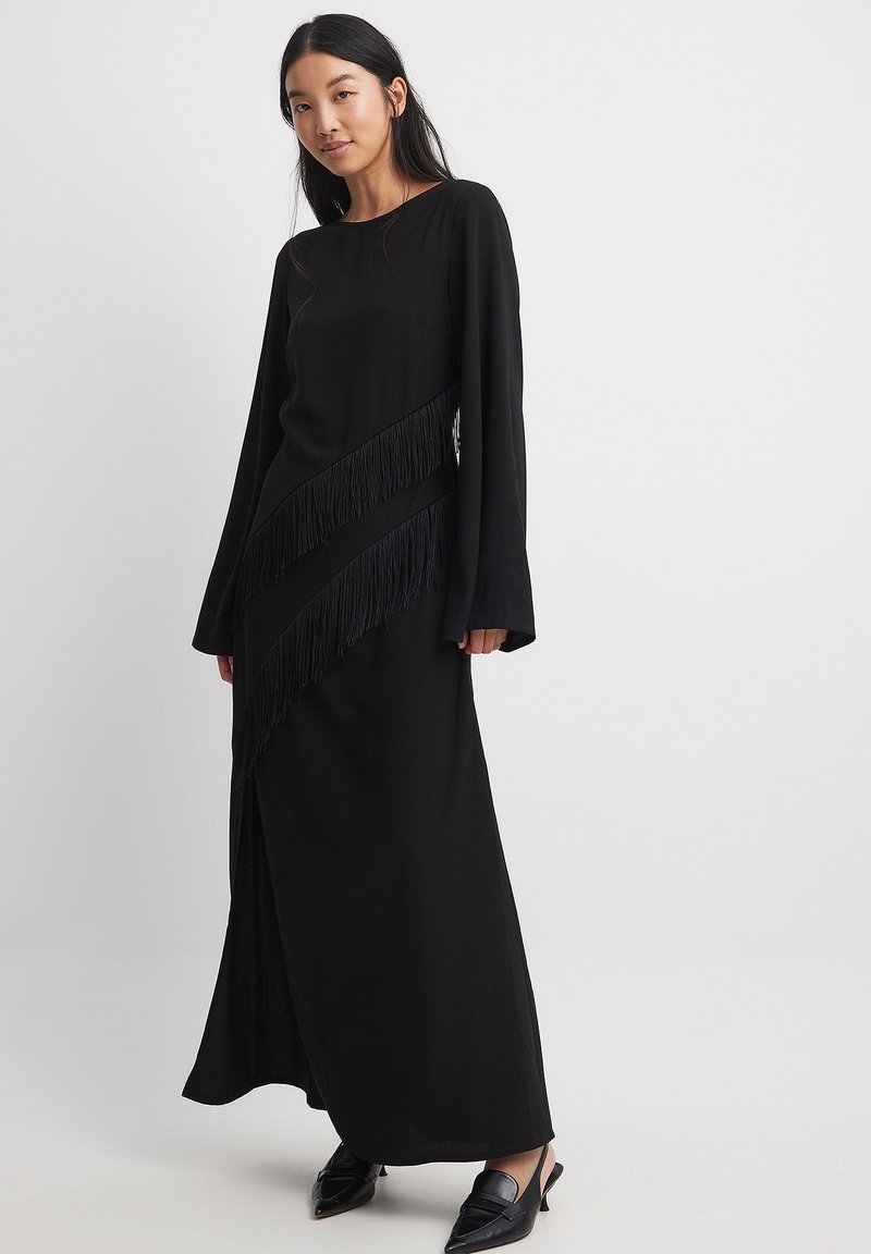 NA-KD Maxi-jurk zwart