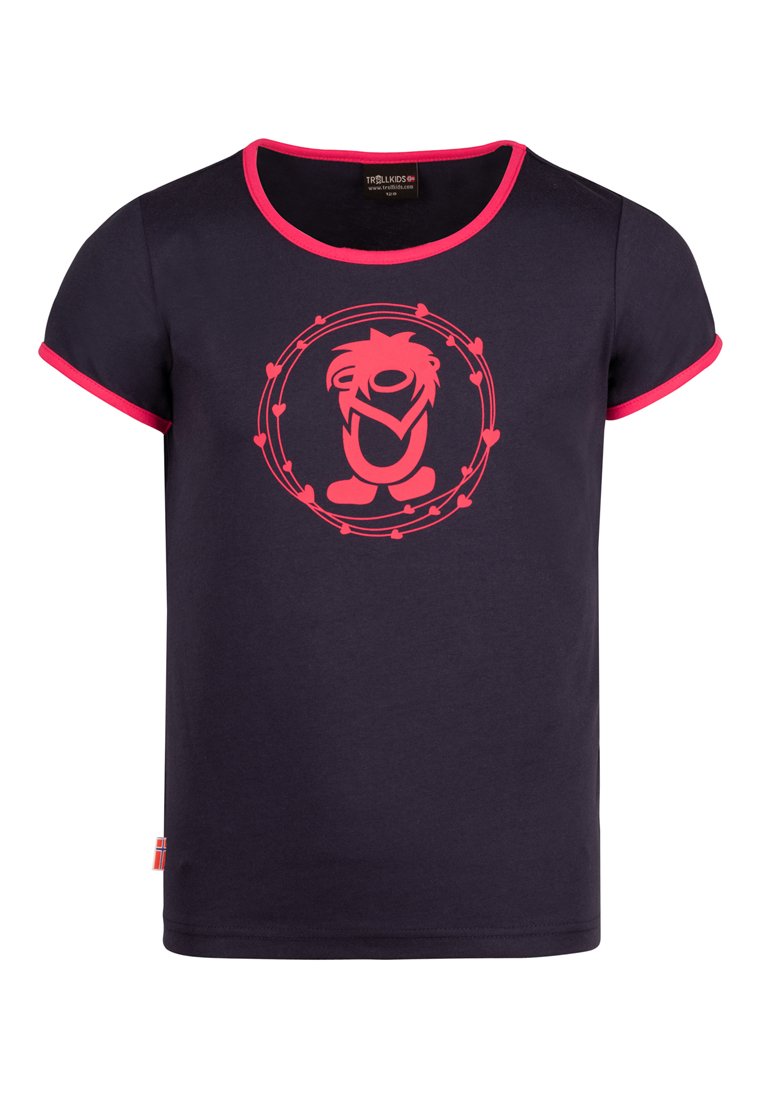 Trollkids T-shirt print donkerblauw Trollkids T-shirt print donkerblauw